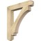 Ekena Millwork Imperial Craftsman Rough Sawn Bracket, Douglas Fir, 6"W x 40"D x 44"H BKT06X40X44IMP04RDF - alternate 1
